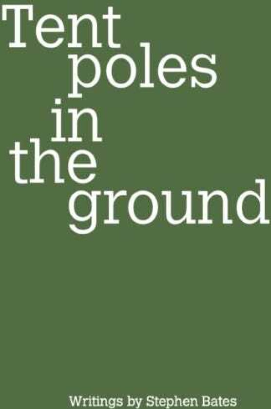 Tent Poles in the ground
