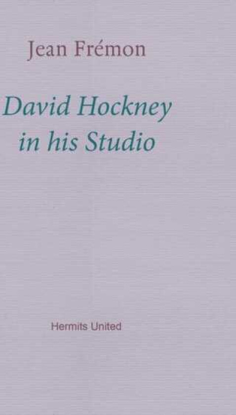 David Hockney in his Studio