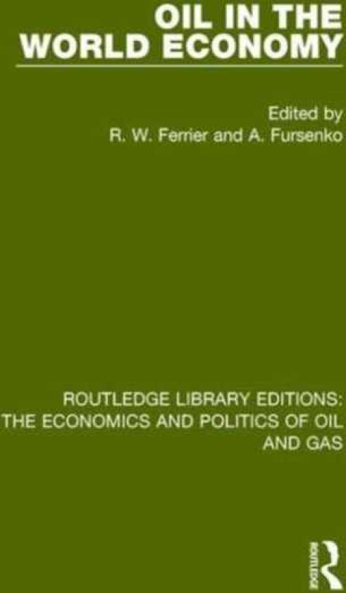 Oil In The World Economy