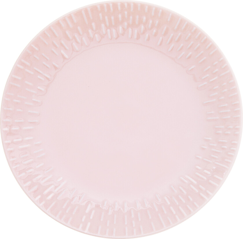 - Life in Colour - Confetti - Candy floss dessert plate w/relief porcelain (13342)