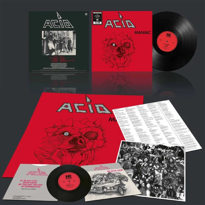 Acid (Belgia) Maniac LP/Vinyl