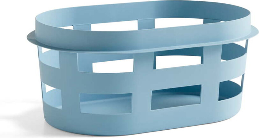 - Laundry Basket Recycled Small - Soft blue