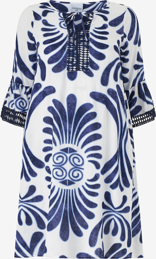 Kjole Enya 648-dress 3/4 - Blå