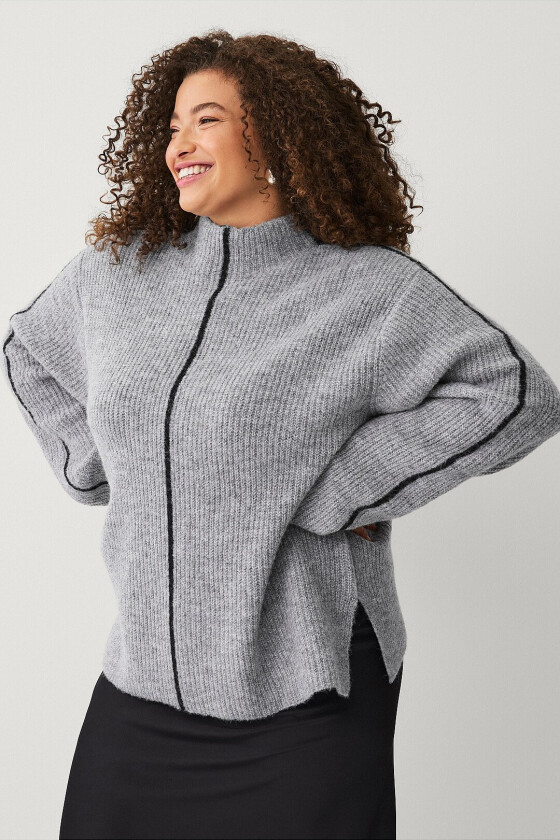 Genser mAsta L/S Pullover - Grå