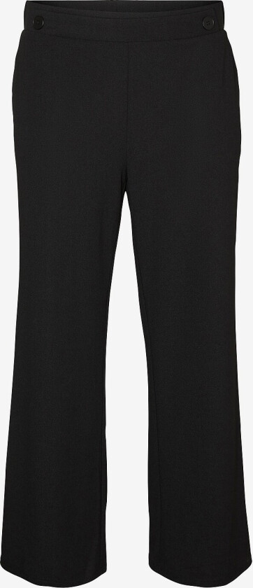 Bukser vmCliva HW Wide Pant Curve - Svart