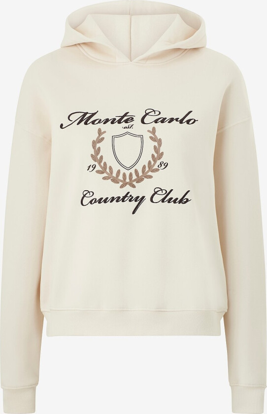 Hettegenser Printed Hoodie - Natur