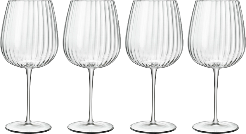 - Optica Gin&Tonic Burgundy Glass 75 cl 4 pcs.