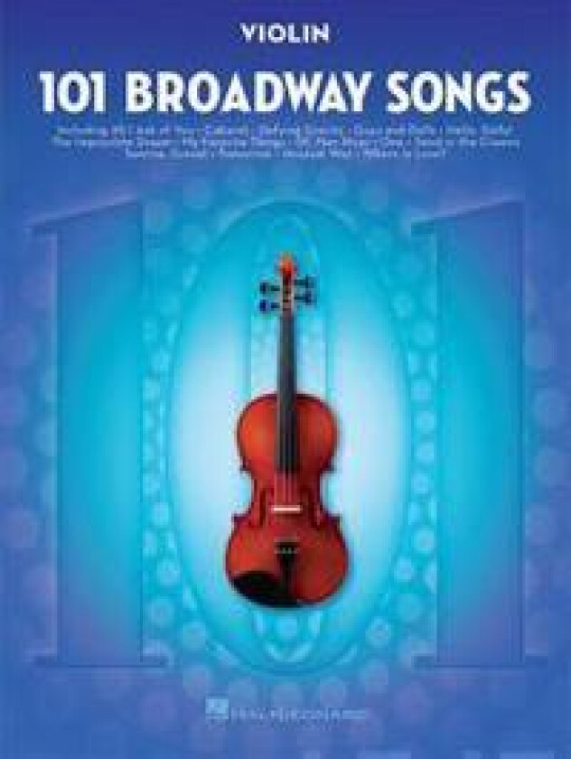 101 Broadway Songs for Violin