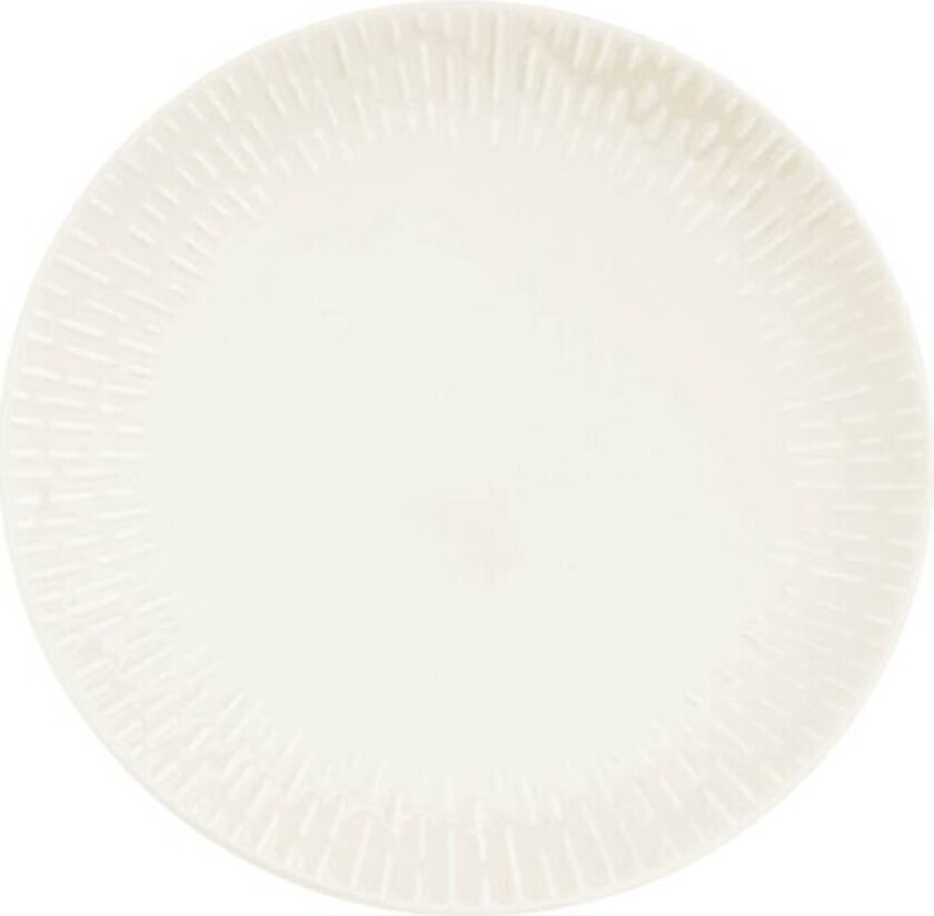 Confetti middagstallerken 27,5 cm vanilla