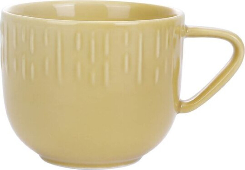 Confetti kaffekopp 20 cl mustard
