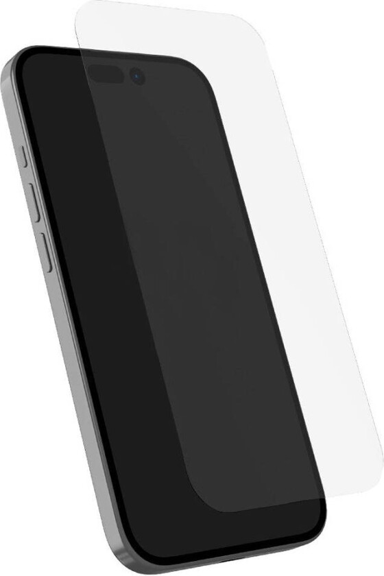 iPhone 16 / 15 / 15 Pro Holdit Skjermbeskytter Herdet Glass - Case Friendly - Gjennomsiktig