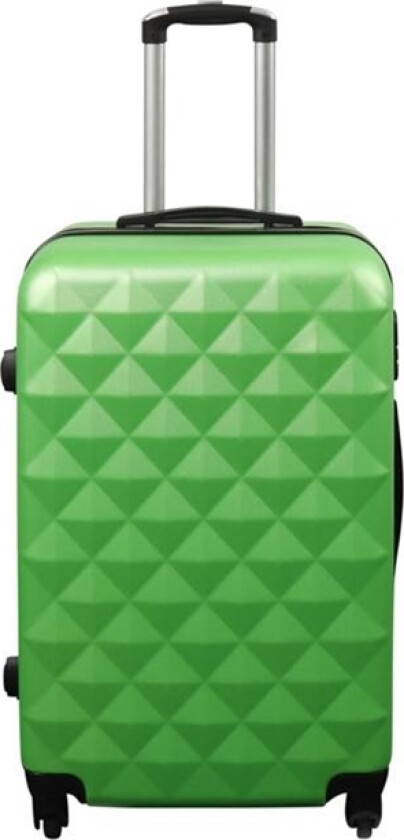 Koffert - Hardcase - Str. Medium - Diamantgrønn - Smart, billig reisekoffert