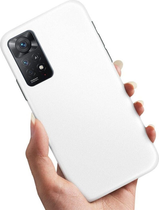 Xiaomi Redmi Note 11 - Deksel/Mobildeksel Hvit
