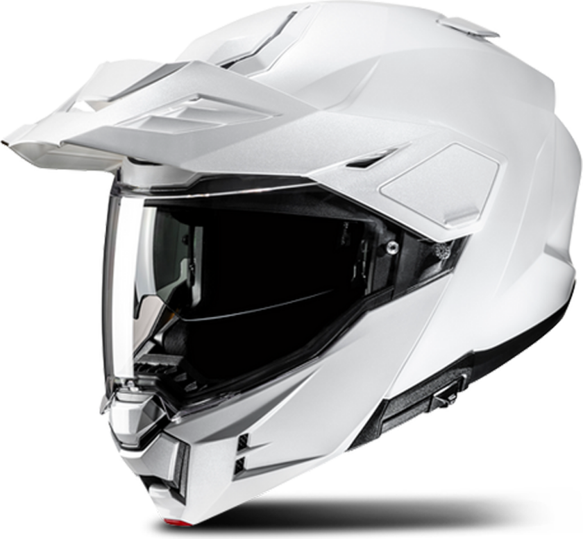 Adventurehjelm I80 Pearl Hvit