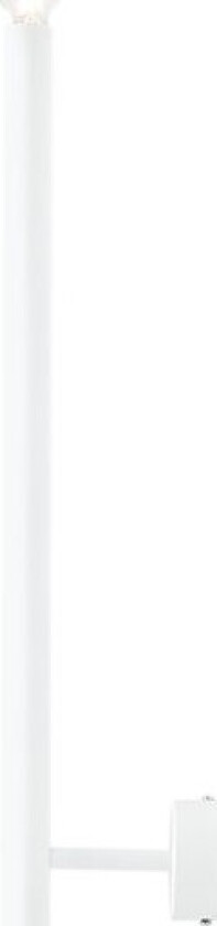 Tubo 2 vegglampe, hvit, 100 cm