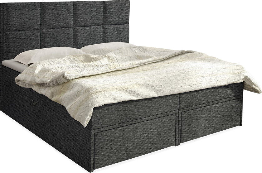 Garda Lux Kontinentalseng 180x207 cm - Svart