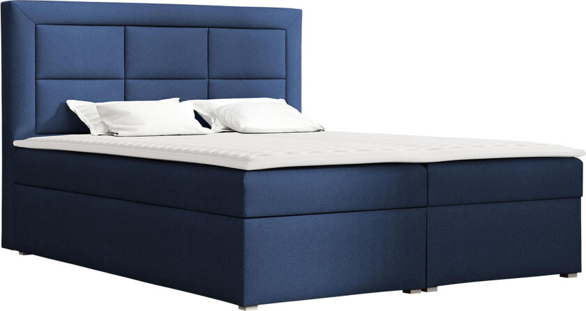 Clasic Box Kontinentalseng 160x215 cm - Blå
