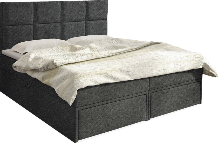Garda Lux Kontinentalseng 160x207 cm - Svart