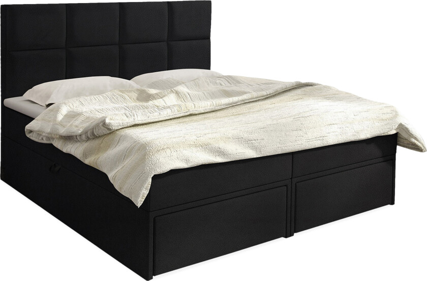 Garda Lux Kontinentalseng 160x207 cm - Svart