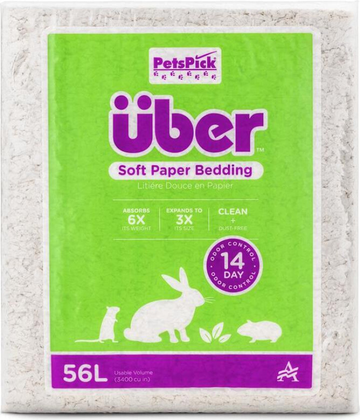 Bilde av Über - Soft Paper Bedding 56l White - (45041)