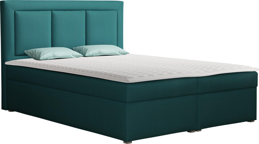 Moden Kontinentalseng 180x215 cm - Blå