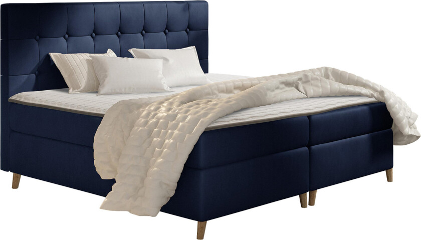 Sandham Kontinentalseng 120x200 cm - Mørkeblå