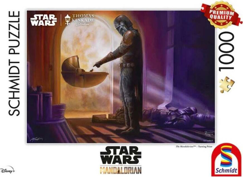 - Thomas Kinkade: Star Wars, The Mandalorian - Turning Point (1000 pieces) (SCH7376)