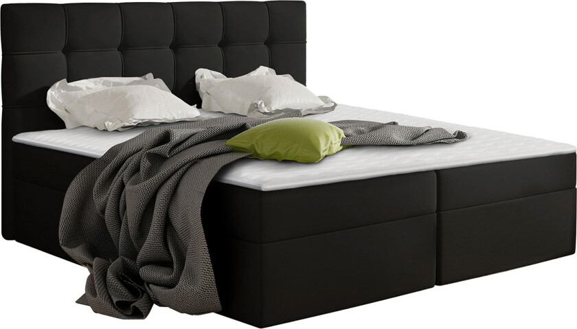 Kontinentalseng NELE 160x200 M - Svart