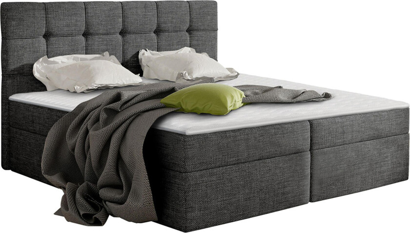 Kontinentalseng NELE 160x200 M - Mørkegrå