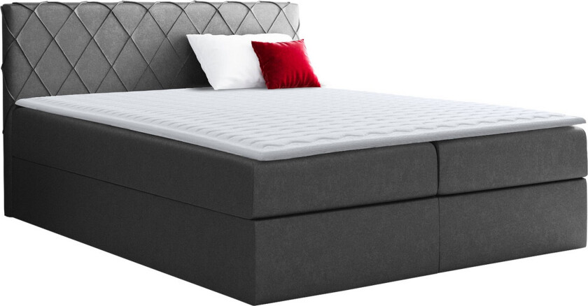 Korshavn Kontinentalseng 180x200 - Grå