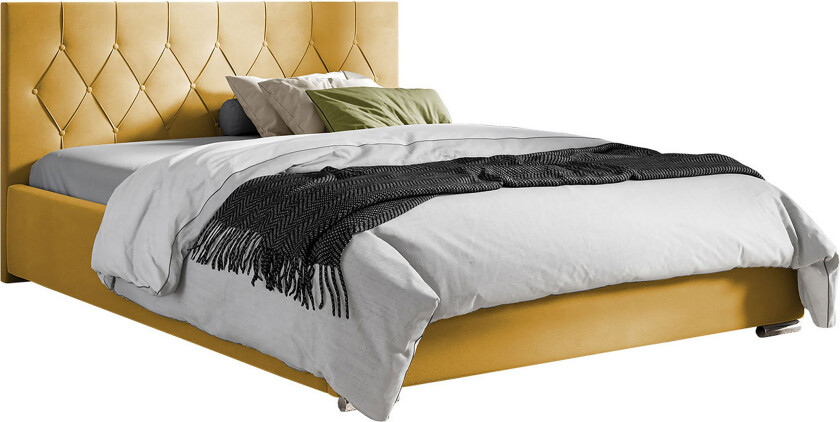 Seng 127x222 cm - Gul