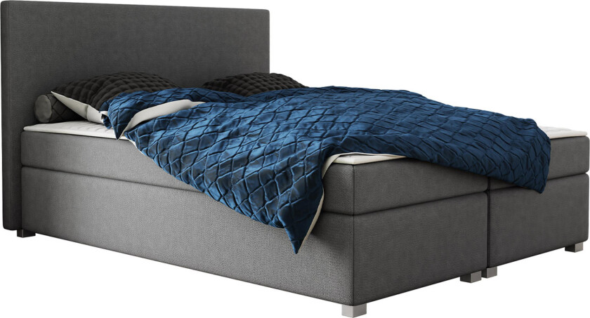 Albettone Kontinentalseng 140x200 cm - Mørkegrå