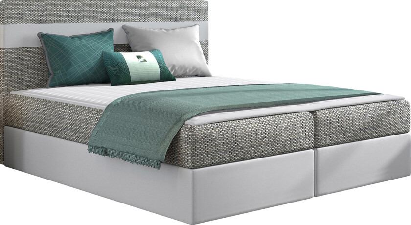 Puente Kontinentalseng 180x200 cm - Hvit