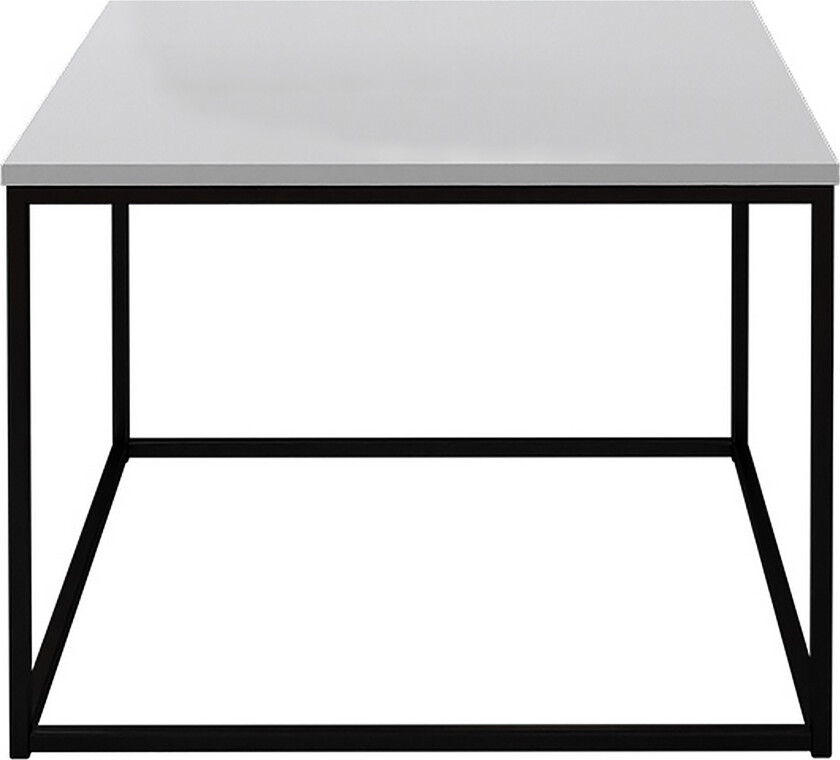 Cubosa Sofabord 60 cm - Hvit/Svart