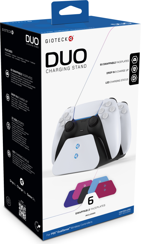 Bilde av GIOTECK Duo Charging Stand