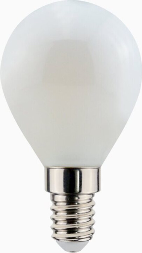 Oiva LED-pære E14 Krone 2,2W/830 250lm Opal