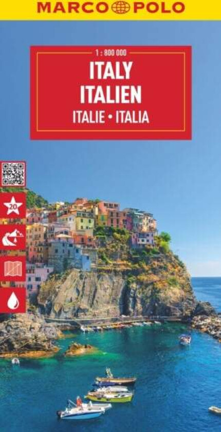 Italy Marco Polo Map av Marco Polo