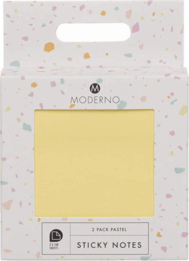 Notatblokk Pastel Gul Moderno