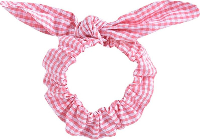 Chloe Scrunchie Pink Fragola Vichy | Rosa | 0