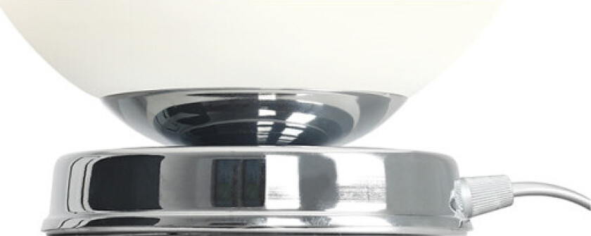 Ball bordlampe, krom, Ø20 cm