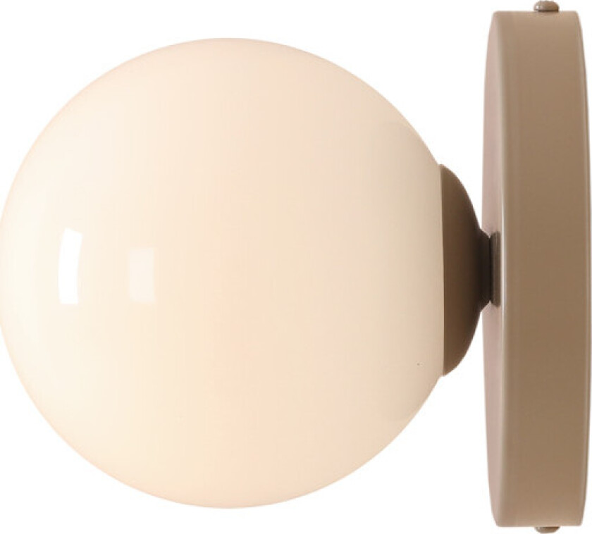 Ball 2 vegglampe, beige
