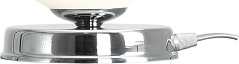 Ball bordlampe, krom, Ø17 cm