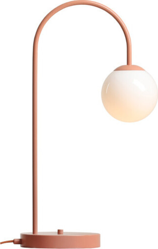 Una bordlampe, korall