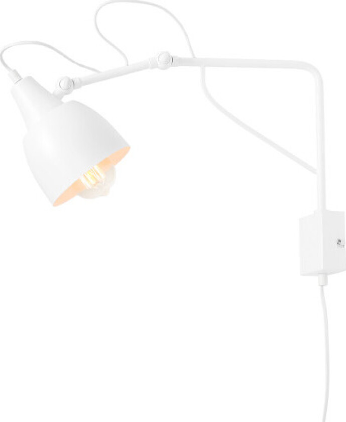 Soho vegglampe, 50 cm, hvit