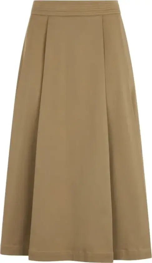 Dame, Skjørt, Beige, L