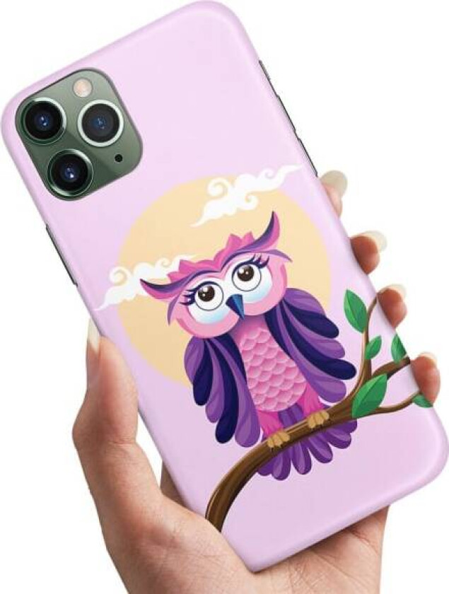 iPhone 12 Mini - Deksel/Mobildeksel Fin Ugle