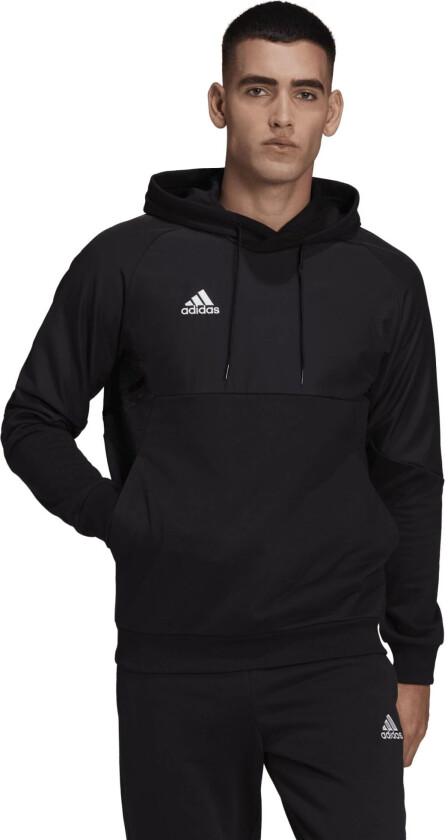 adidas CONDIVO 22 HOODY, hettegenser herre BLACK/WHITE