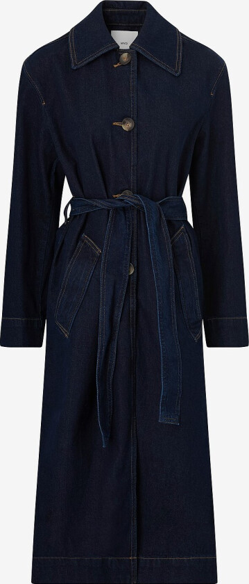 Dongerijakke Trench Coat Amelia - Blå