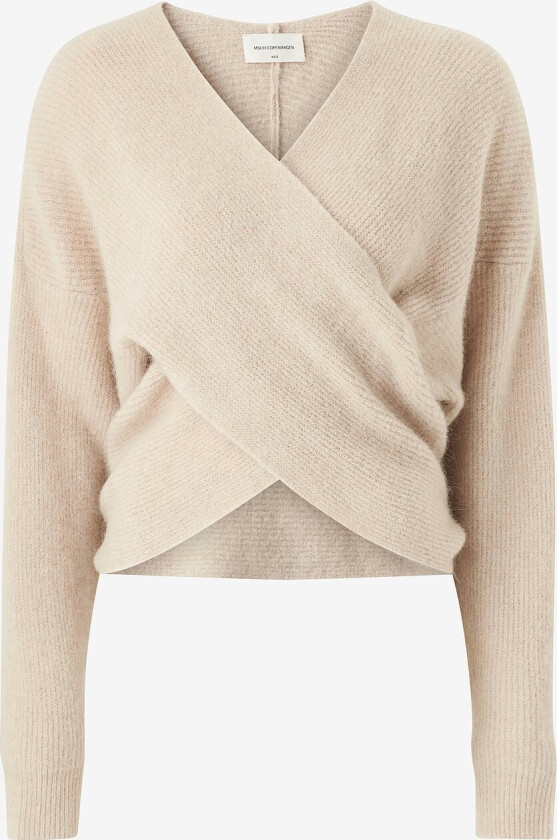 Genser mschZinelle Hope Wrap Pullover - Brun