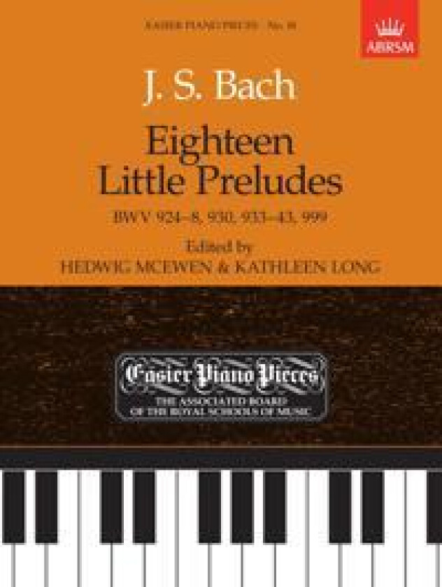 Eighteen Little Preludes BWV 924-8, 930, 933-43 & 999